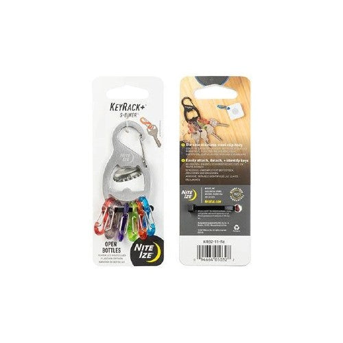 Keyrack Bottle opener S-Biners (Plastic)