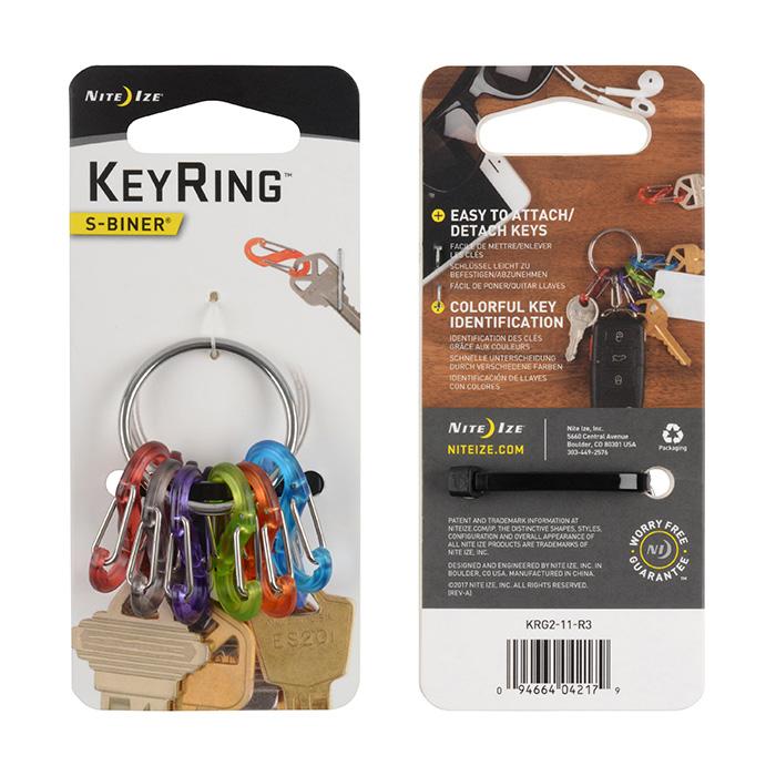 Key ring Locker with S-Biner KeyRacks.
