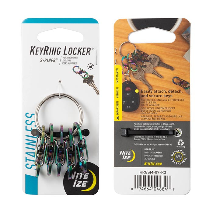 Keyring Locker with S-Biner (SS)