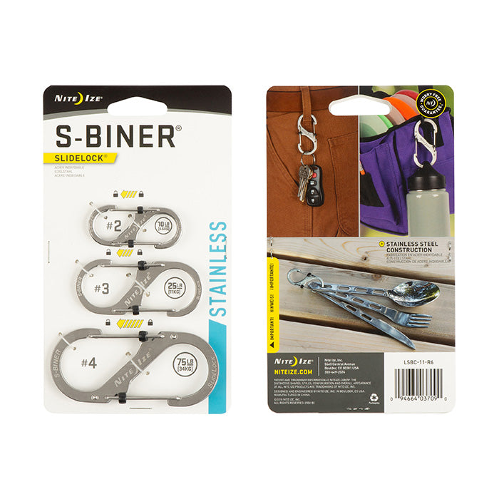 S-Biner with Lock (SS) - Set of 3