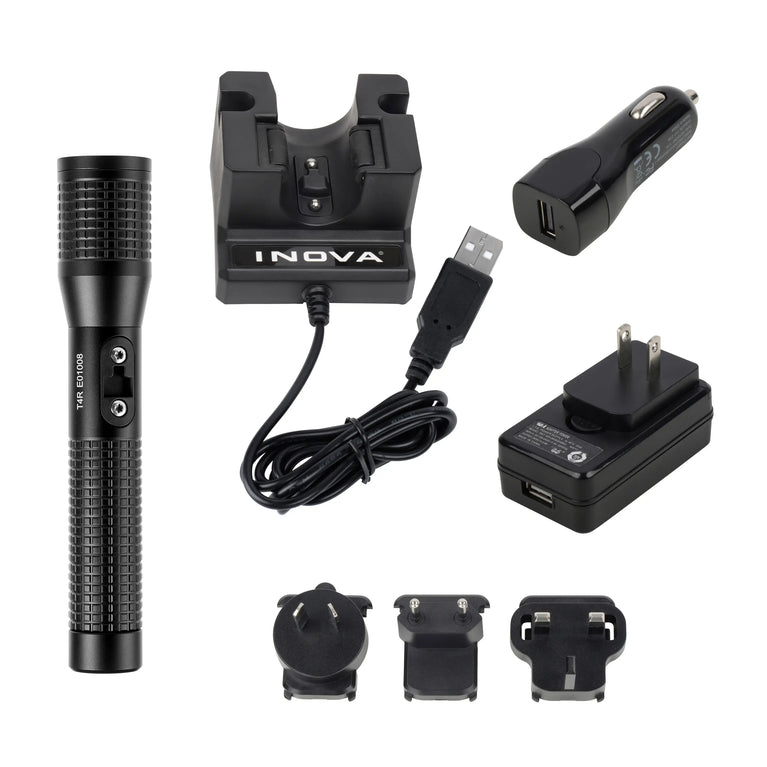 Inova 1300lm T4R Rechargeable Tactical Flashlight